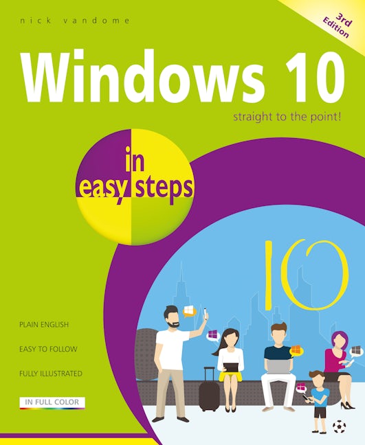 Book cover image for Windows 10 in easy steps ISBN: 9781840787894